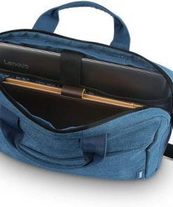 Geanta laptop Lenovo Casual Toploader T210, 15.6", Blue, rezistent la - imagine 3