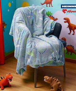 Patura model fosforescent,Dino,160x200 - imagine 2