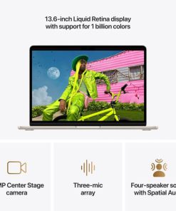 MacBook Air 15.3" Retina/Apple M5 (CPU 10-core, GPU 10-core, NeuralEngine16-core)/16GB/1TB - imagine 7