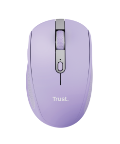 Mouse Wireless TRUST Ozaa, 3200 dpi, Liliac - imagine 3