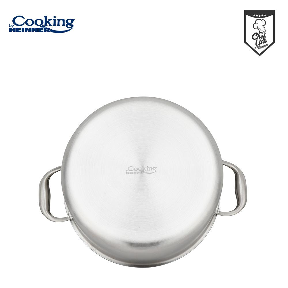 SEMIOALA INOX+CAPAC STICLA IN 3 STRATURI 24x12 CM, 5 L, - imagine 5
