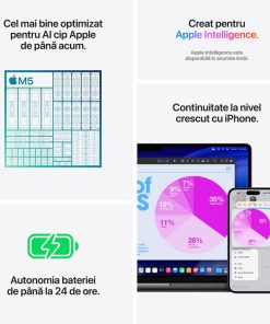 MacBook Pro 14.2"/Apple M5 (CPU 10-core, GPU 10-core, Neural Engine - imagine 5