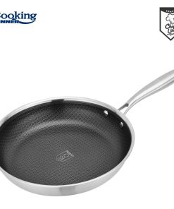 TIGAIE INOX IN 3 STRATURI  30X6 CM, TITANIUM3, COOKING