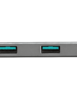 Hub USB Trust Dalyx, USB-C, 10 porturi, HDMI, RJ-45, Argintiu - imagine 4
