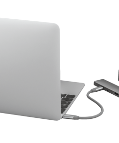 Hub USB Trust Dalyx, USB-C, 10 porturi, HDMI, RJ-45, Argintiu - imagine 3
