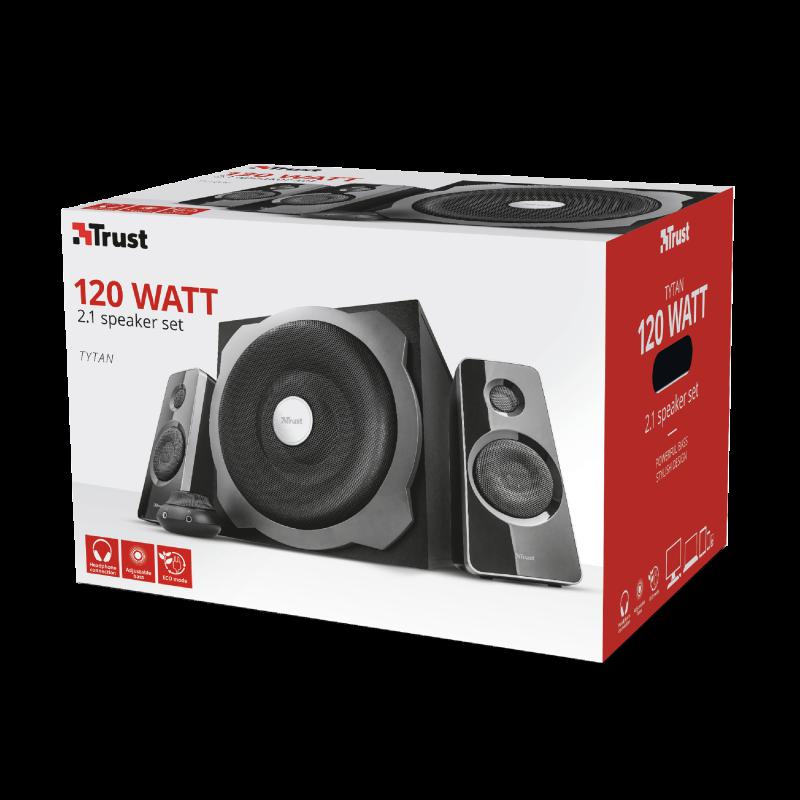 Boxe Stereo Tytan 2.1 Speaker Set - black - imagine 7
