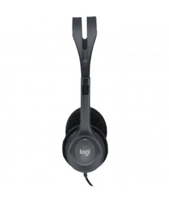 Casti Head-band Logitech H111, Wired, Negru - imagine 4