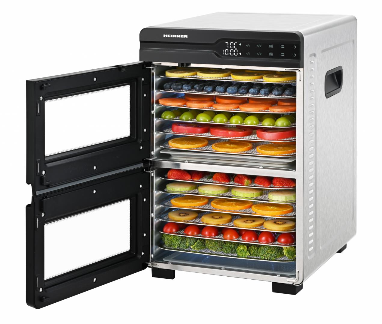 DESHIDRATOR HEINNER HFD-KDDB1200BKSS - imagine 6