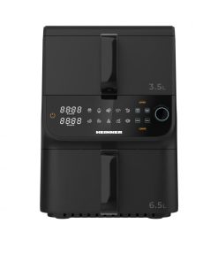 FRITEUZA DUBLA ETAJATA HEINNER InnovaCook HAF-C10DBS25BK - imagine 2