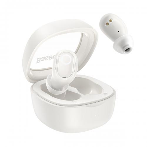 Casti In-ear Baseus Bowie WM02, Wireless, Alb - imagine 3