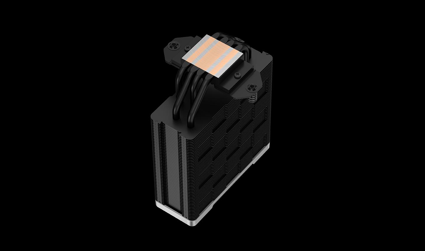 Cooler Procesor DeepCool AK400 ZERO DARK, Aer, 12 cm - imagine 5