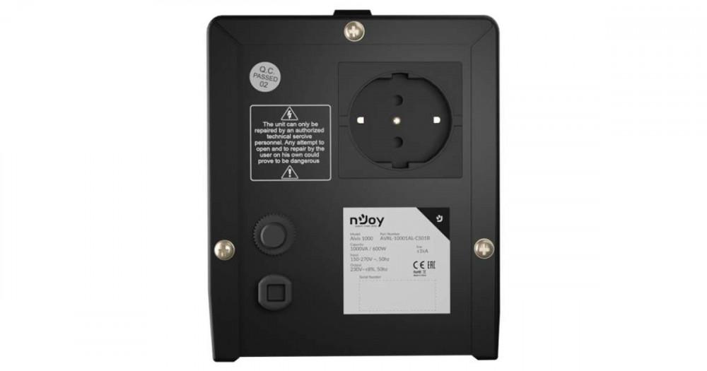 Stabilizator tensiune nJoy 1000VA Alvis, 600W - imagine 3