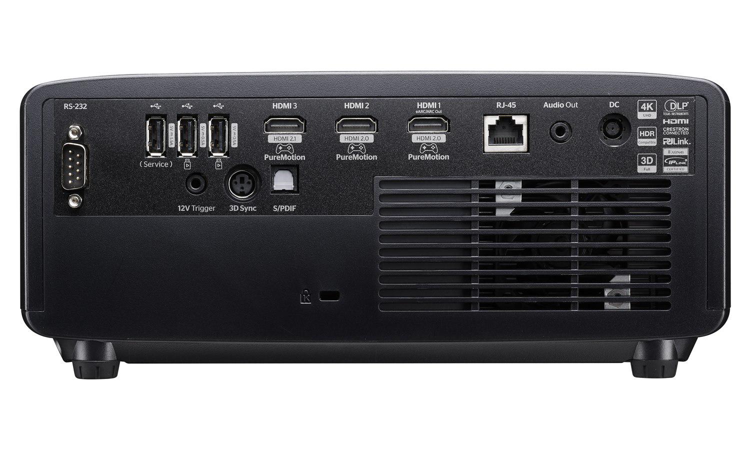 Videoproiector Optoma UHZ58LV, DLP laser 30.000 ore, 4K UHD (3840x2160), - imagine 3