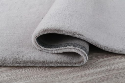 Covor Heinner Shaggy soft blanita Gri 70x140 cm - imagine 4