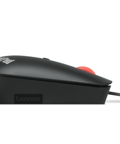 Mouse LENOVO ThinkPad USB-C Wired Compact Mouse, 2400 dpi, Negru - imagine 3