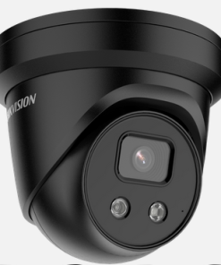 Camera supraveghere Hikvision IP turret DS-2CD2383G2-IU(2.8mm)BLACK, 8MP, culoare neagra, Acusens