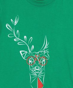 TRICOU  CERB FAMILIE COPII   K GREEN-6 - imagine 3