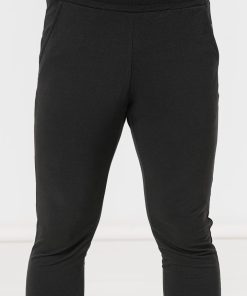 PANTALON COTON CASUAL BARBATI BLACK-M - imagine 5