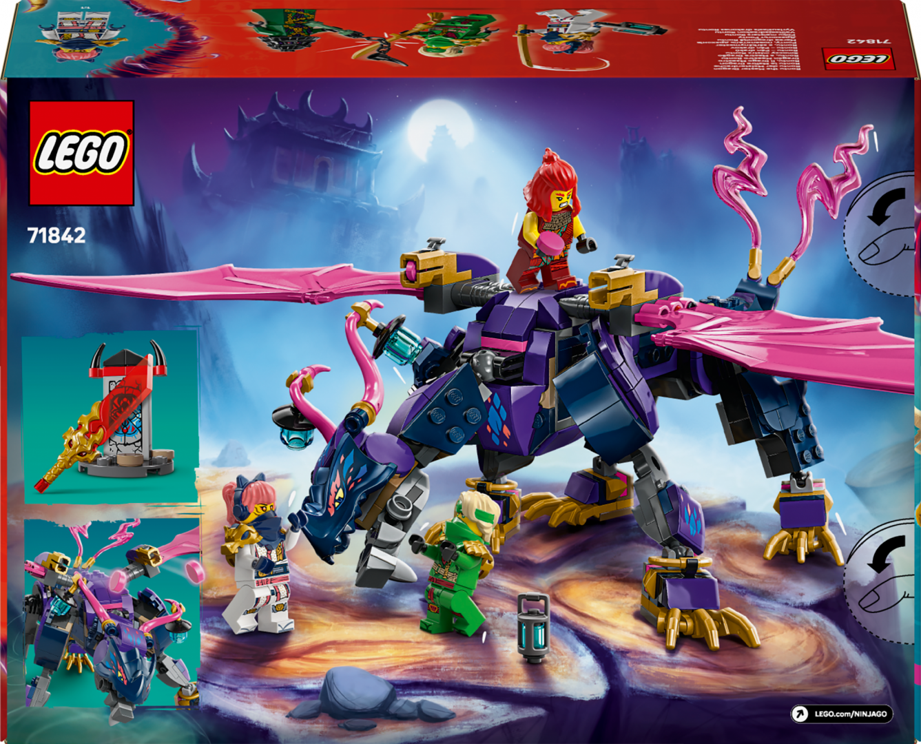 MAREA DRAGON LEGO71842 - imagine 3