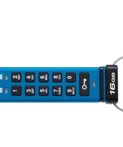 Memorie USB Kingston Keypad 200 16 GB, USB 3.2, Albastru - imagine 2