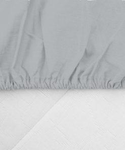 CEARCEAF PAT CU ELASTIC 140X200 CM GRI - imagine 3