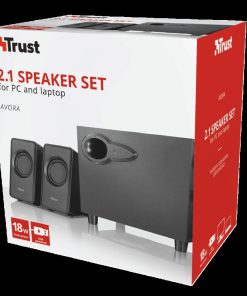 Sistem audio 2.1 Trust Avora 2.1 Speaker Set, 9W, negru - imagine 5