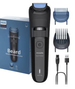 Aparat de tuns barba PHILIPS BT3620/15 cu lame cu autoascutire,
