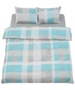 Set de pat king size bumbac,92gsm,Square