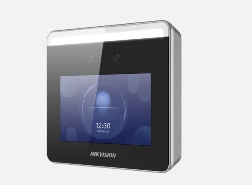 Terminal access control cu face recognition Hikvision DS-K1T331W, alerta de