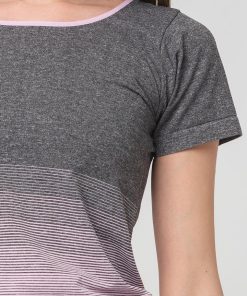 TRICOU PEGAS GREY PINK-XS - imagine 5