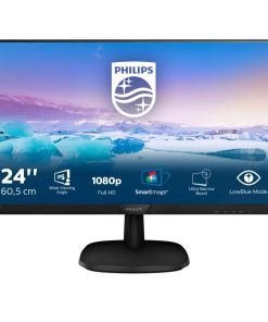 Monitor Consumer Philips 243V7QDSB/00, 23.8", 1920 x 1080 pixeli, Black,