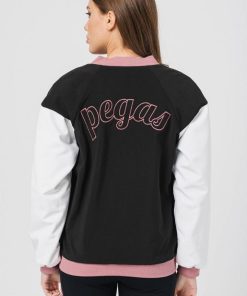 W JACHETA BOMBER  PINK  S - imagine 2