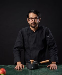 CASEROLA ALUMINIU + CAPAC 16X7.5CM, 1.4L, RIKITO WATANABE, SAMURAI GOURMET, - imagine 7