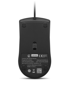 Mouse LENOVO 120, 1600 dpi, Negru - imagine 2