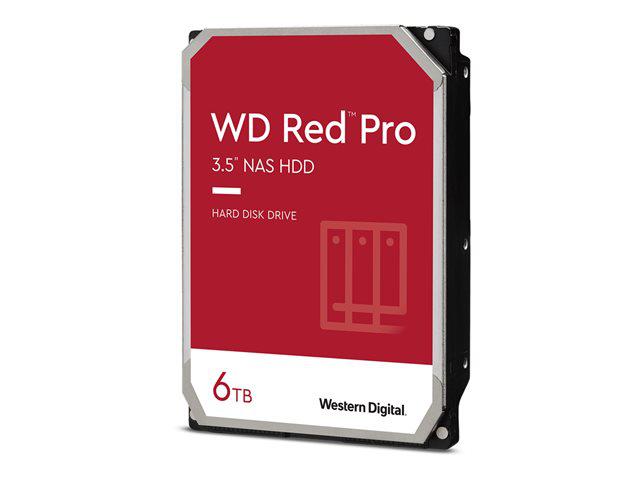 HDD NAS WD Red Pro, 6TB, 7200 RPM, 256MB, Serial