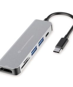 Docking station CONCEPTRONIC DONN02G, USB Type-C, 60W, Gri, 2 ani - imagine 3
