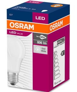 Bec LED Osram Value Classic A, E27, 8.5W (60W), 806 - imagine 2