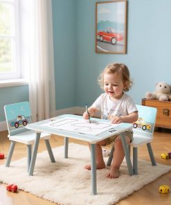 Set 2 scaune +birou Cars, U-Grow - imagine 4