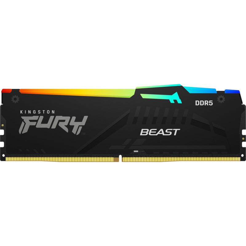 Memorie RAM Kingston FURY Beast, 32GB DDR5, 6000MHz, CL36