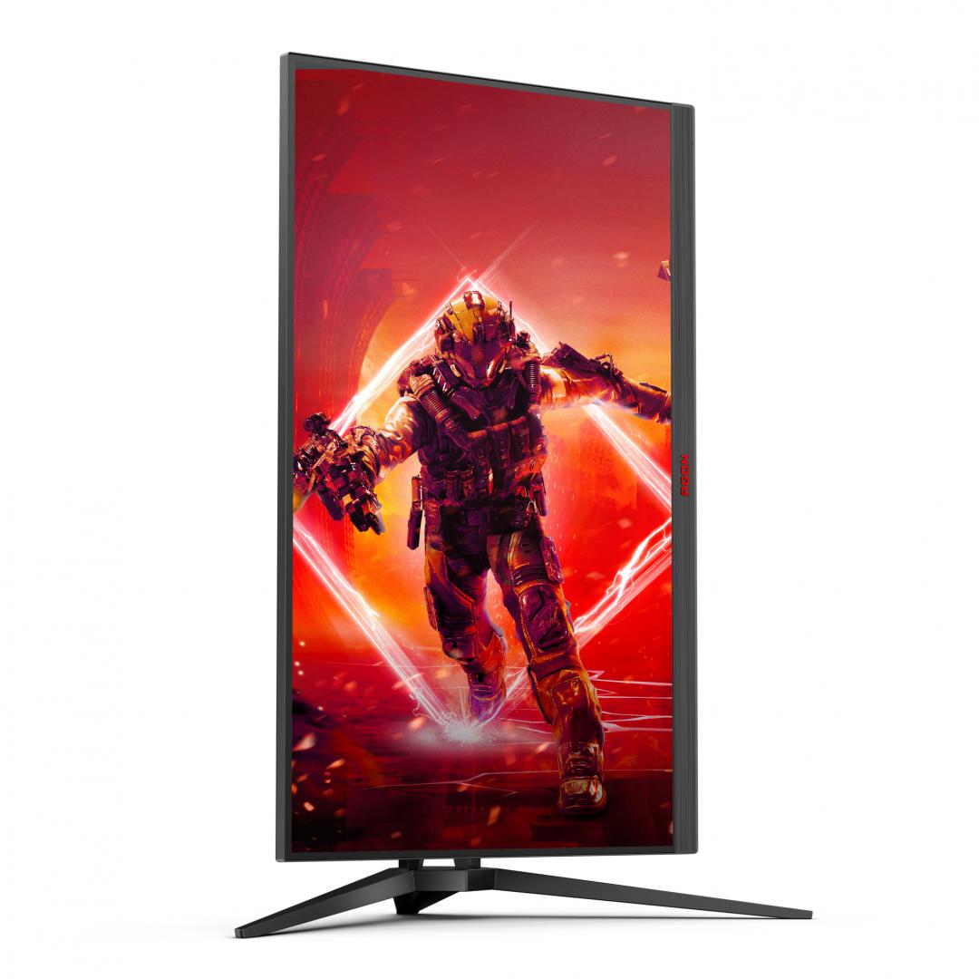 Monitor Consumer AOC AG325QZN/EU, 31.5", 2560 x 1440 pixeli, Black, - imagine 8
