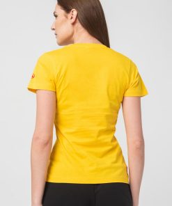 TSHIRT CASUAL F CAL PEGAS YELLOW-XL - imagine 3