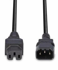Lindy Extensie Cablu Alimentare 2m C14 to C15 - imagine 3