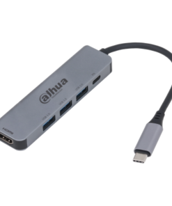 Hub USB DAHUA TC35 USB-C, 5 porturi, HDMI, Gri - imagine 2