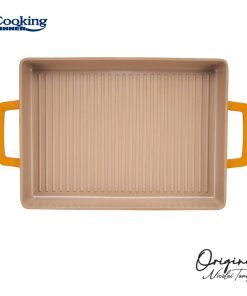 TAVA GRATAR ALUMINIU TURNAT 36 x 26.4 x 4 CM, - imagine 3