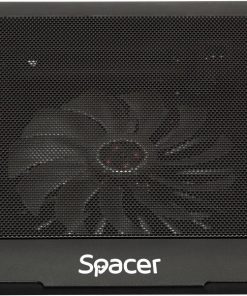 STAND LAPTOP SPACER SP-NC19 15.6", sita metal, fan 14cm, led