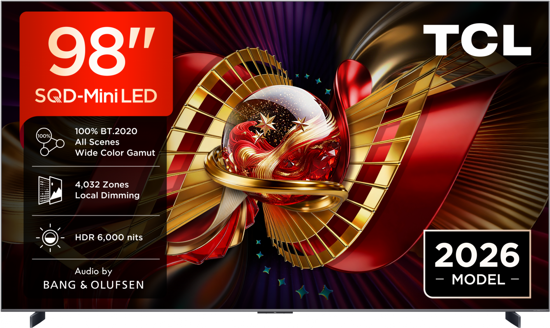 Televizor MiniLed 98C8L, 248 cm, Smart Google TV, 4K, Sunet