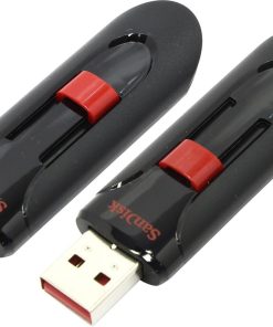 Memorie USB SanDisk Cruzer Glide 64 GB, USB 2.0, Negru - imagine 3