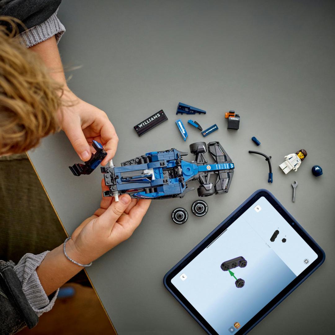 MASINA DE CURSE F1 WILLIAMS RACING, FW46, LEGO 77249 - imagine 5
