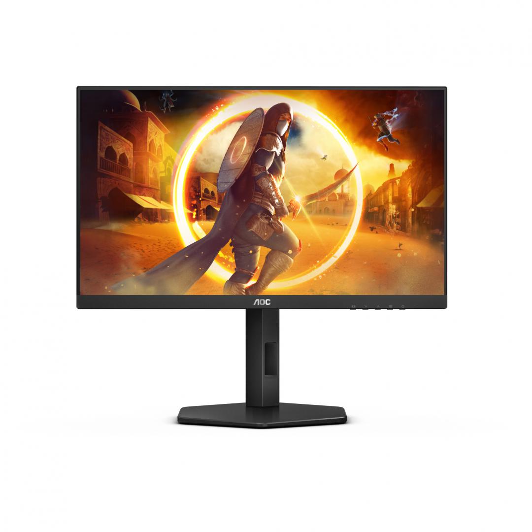 Monitor Consumer AOC 24G4X, 23.8", 1920x1080 pixeli, Black, Grey, 3 - imagine 4