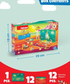 PUZZLE DIN SPUMA EVA, SPATIUL COSMIC, 25 PIESE, PUEDO - imagine 3